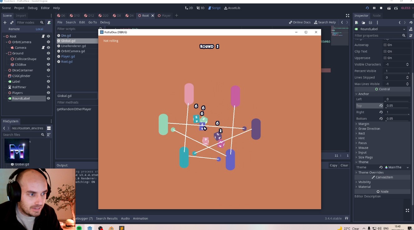 Roll it to the End - GMTK Game Jam 2022 - the first jam I